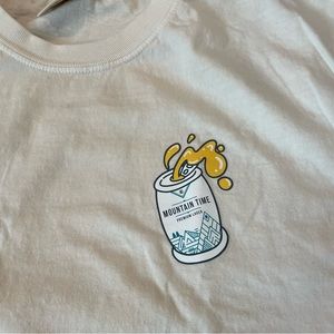 Mountain Time Lager - Tasty Treats T-Shirt - L - NWOT
